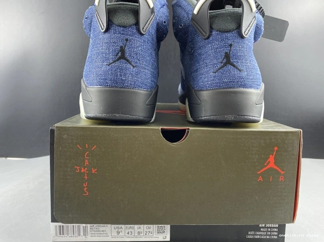 Rep CT5350-401 Denim Washed Jordan Air 6 0601